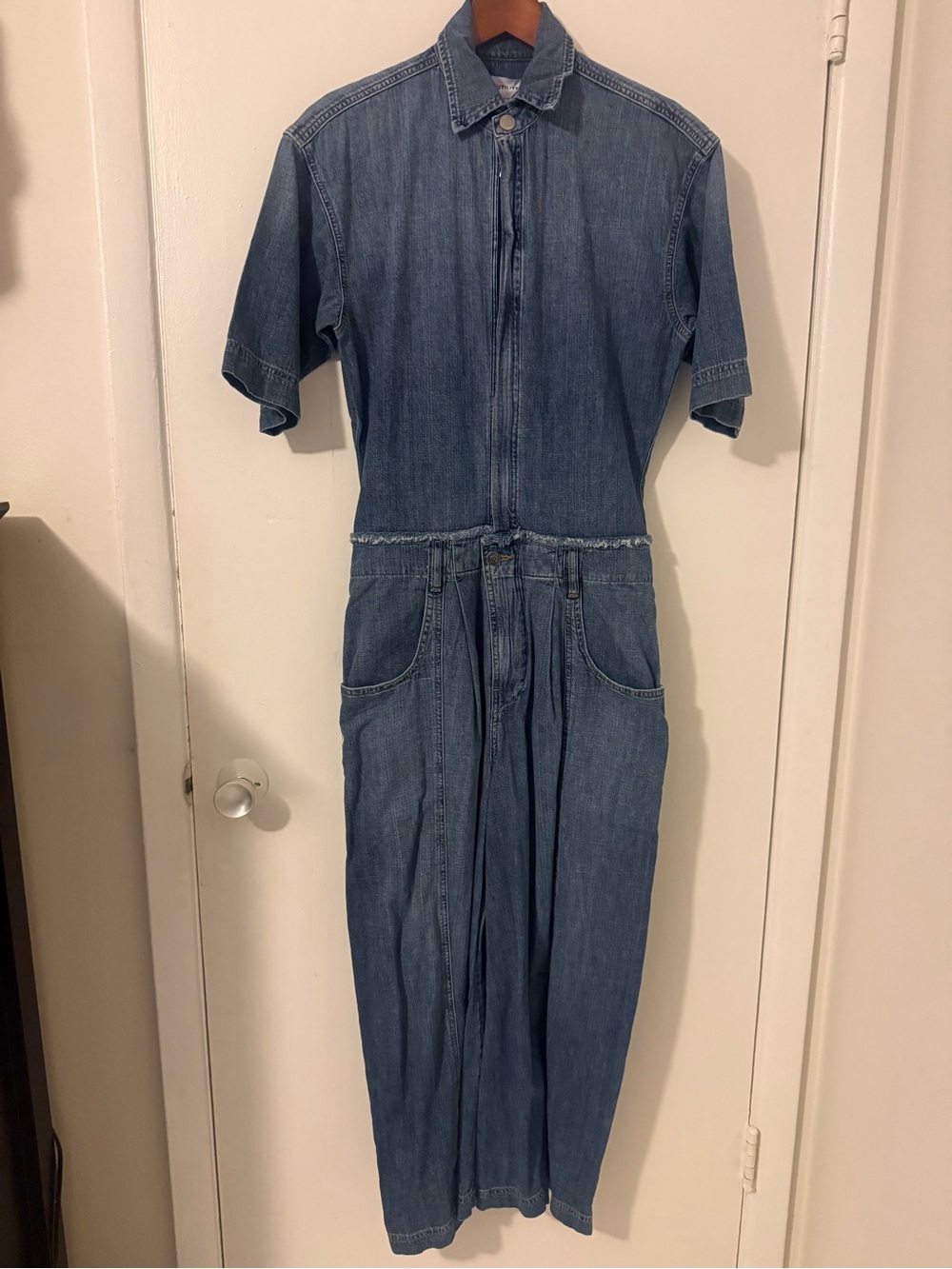 Rivet Utility New Yorker Cropped Jumpsuit